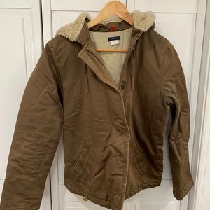 Jcrew Hooded Jacket
